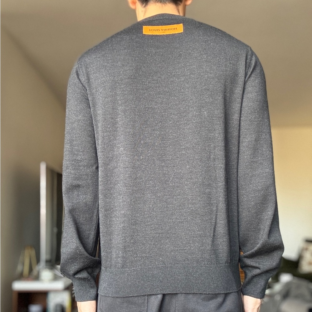 Louis Vuitton merino wool pullover
